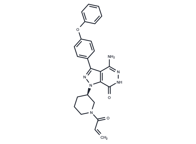 BTK inhibitor 17 Chemical Structure