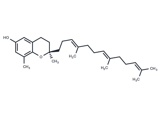 δ-Tocotrienol Chemical Structure