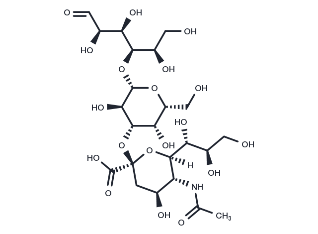 3'-Sialyllactose Chemical Structure