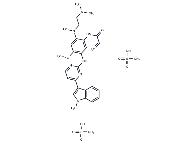 Osimertinib dimesylate Chemical Structure