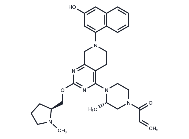 KRas G12C inhibitor 1 Chemical Structure
