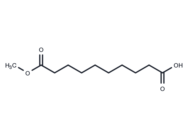 Monomethyl sebacate Chemical Structure