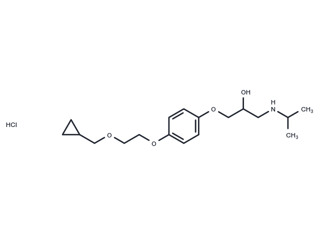 Cicloprolol hydrochloride