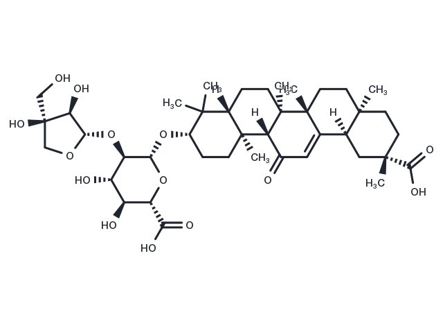 Apioglycyrrhizin Chemical Structure