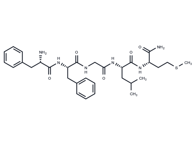 Substance P (7-11) Chemical Structure