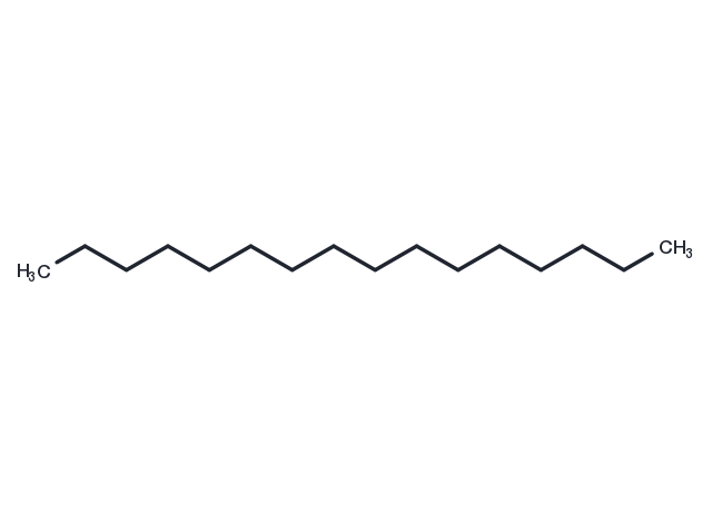 Hexadecane Chemical Structure