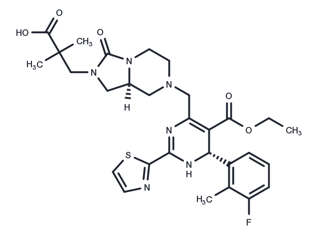Linvencorvir Chemical Structure