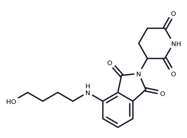 Pomalidomide-C4-OH Chemical Structure