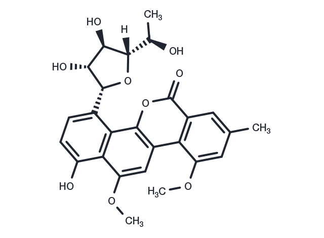 Gilvocarcin M Chemical Structure