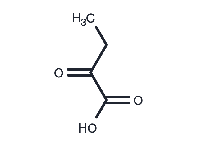 2-Oxobutanoic acid Chemical Structure