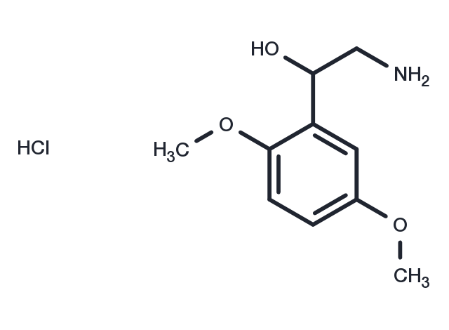 Desglymidodrine hydrochloride Chemical Structure