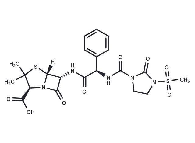 Mezlocillin Chemical Structure