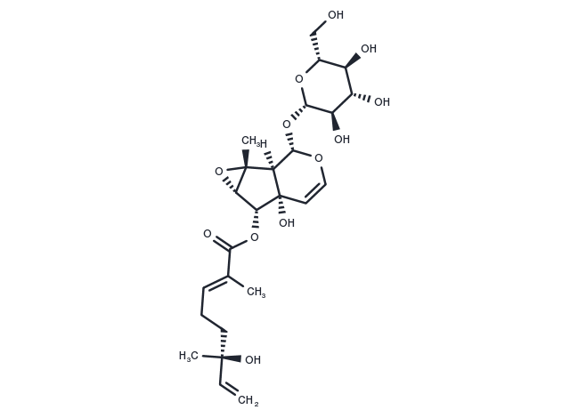 Kickxioside Chemical Structure
