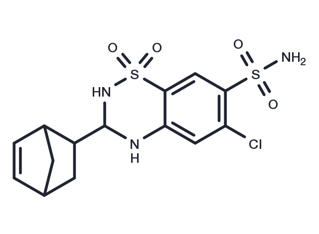 Cyclothiazide Chemical Structure