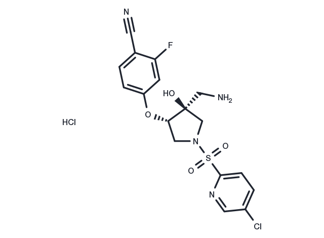 GSK3527497 HCl Chemical Structure