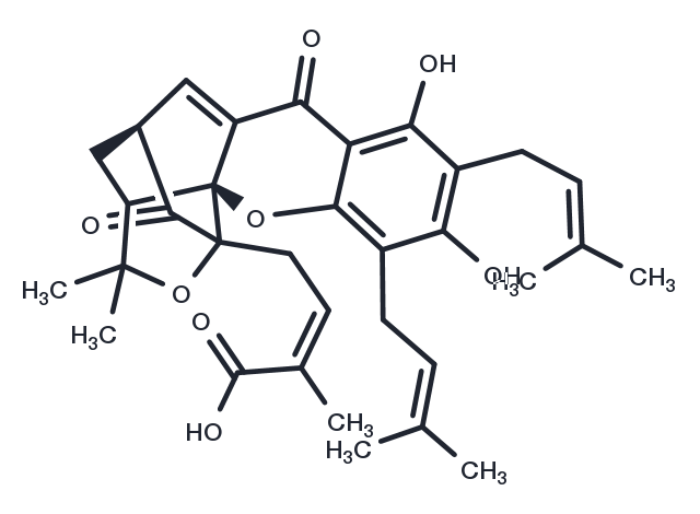 Gaudichaudic acid Chemical Structure