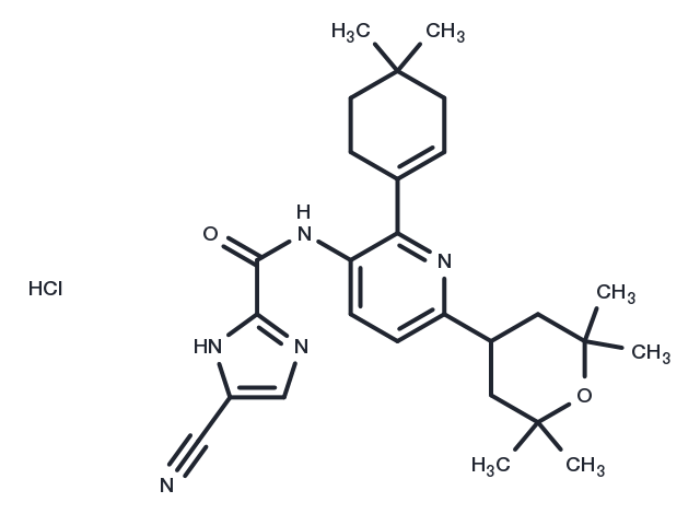 Edicotinib HCl Chemical Structure