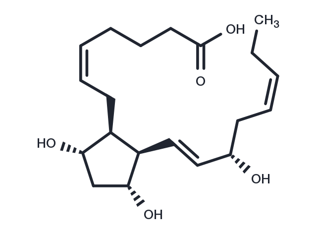 8-iso Prostaglandin F3α Chemical Structure