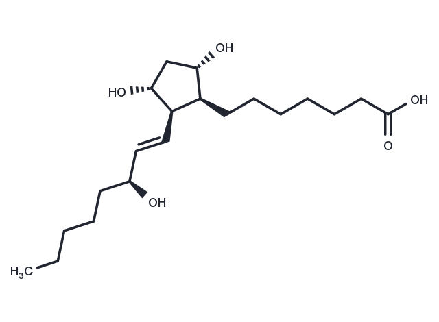 8-iso Prostaglandin F1α Chemical Structure
