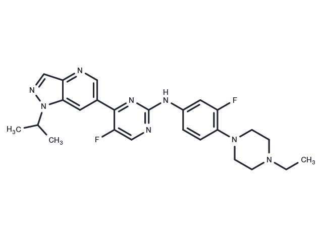 FLT3/CDK4-IN-1 Chemical Structure