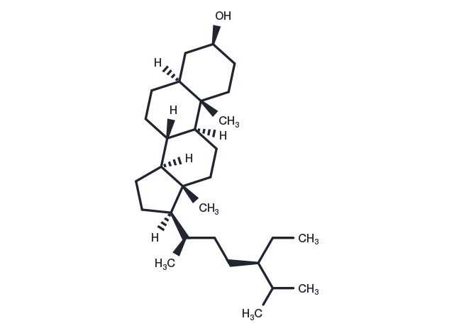 Stigmastanol Chemical Structure