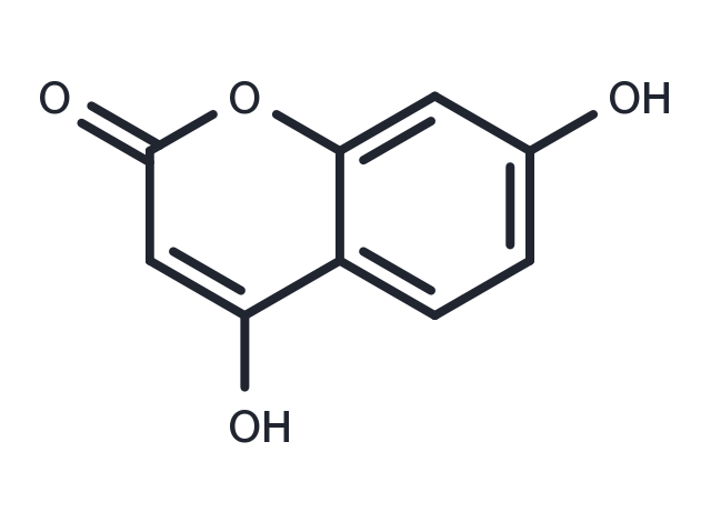 4,7-DIHYDROXYCOUMARIN Chemical Structure
