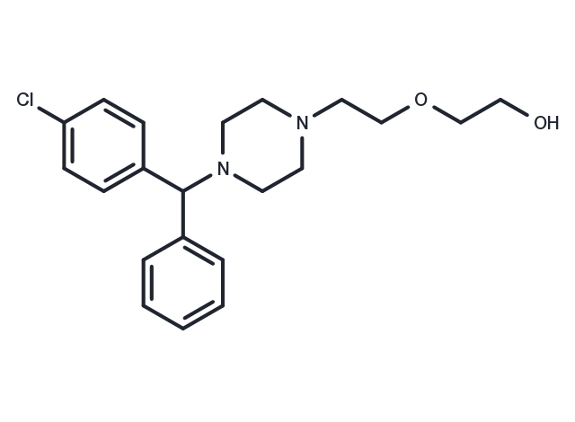 Hydroxyzine Chemical Structure