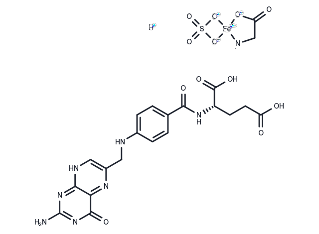 Fe-Cap folic Chemical Structure