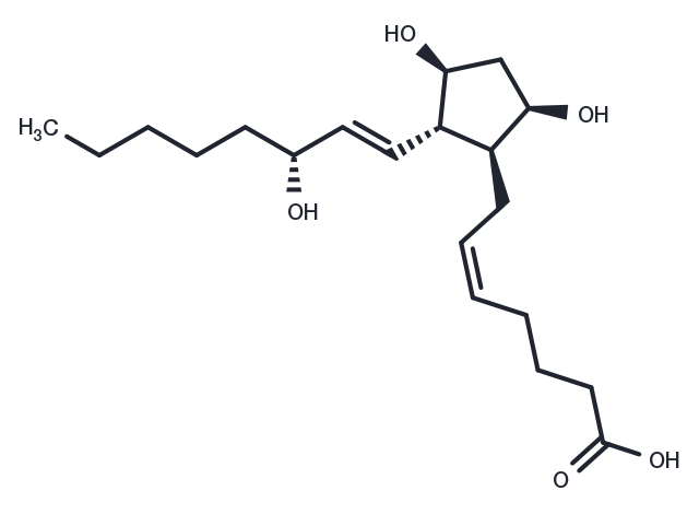 ent-Prostaglandin F2α Chemical Structure
