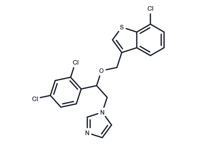 Sertaconazole Chemical Structure