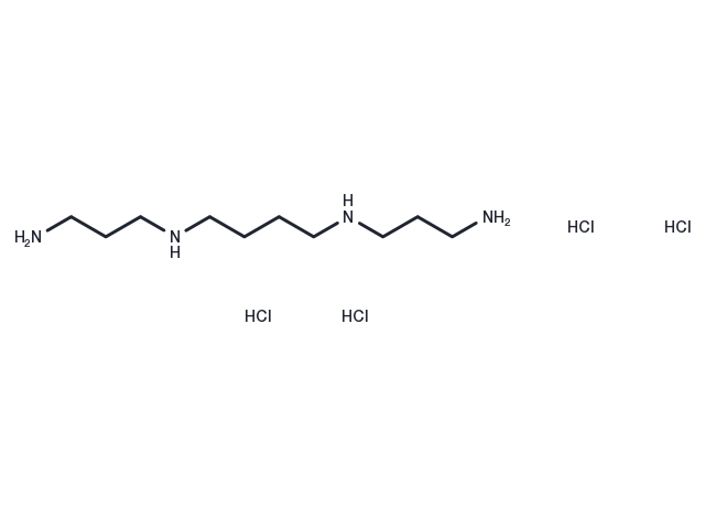 Spermine tetrahydrochloride Chemical Structure