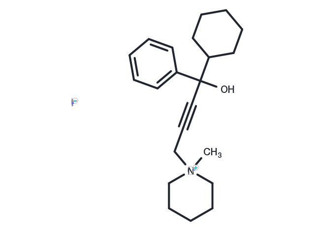 Hexbutinol methiodide Chemical Structure