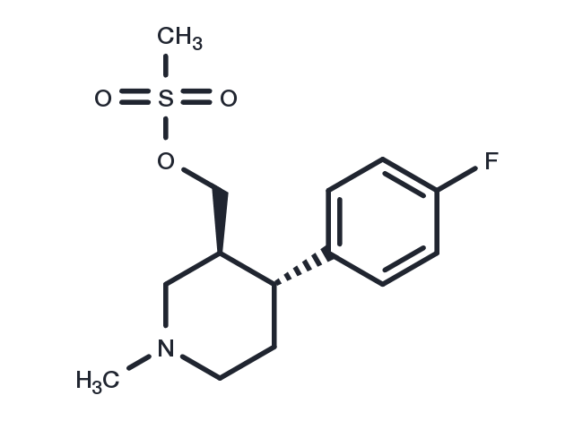 Paroxol methanesulfonate Chemical Structure
