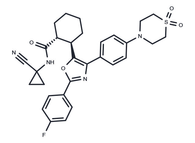 Cathepsin K inhibitor 3 Chemical Structure