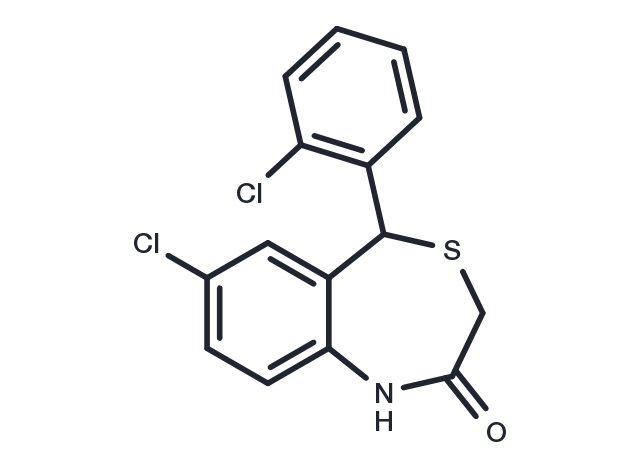 CGP37157 Chemical Structure