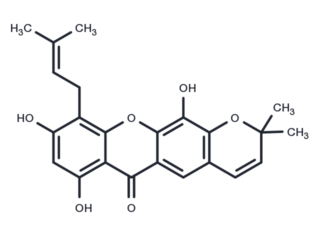 Formoxanthone A Chemical Structure