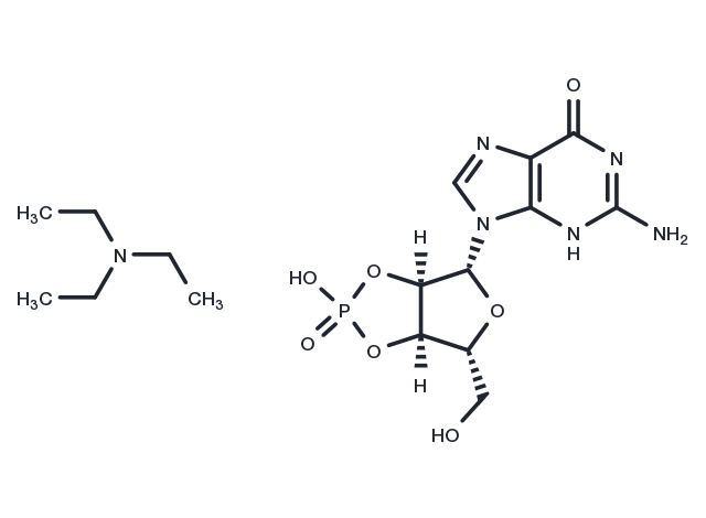 2′,3′-cGMP triethylamine Chemical Structure