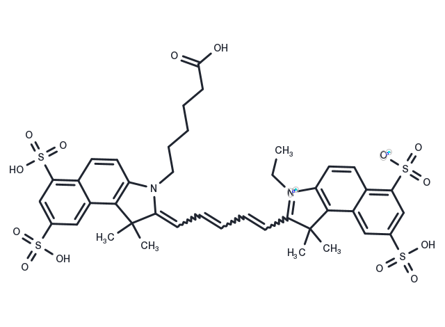 Cy5.5 Chemical Structure