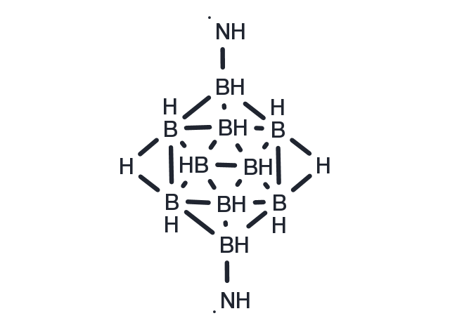 Decaborane, diammonium salt Chemical Structure