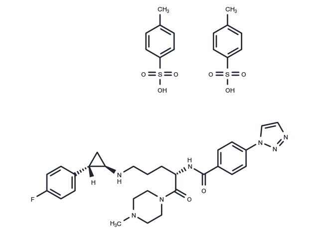 Bomedemstat ditosylate Chemical Structure