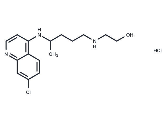 Cletoquine hydrochloride Chemical Structure