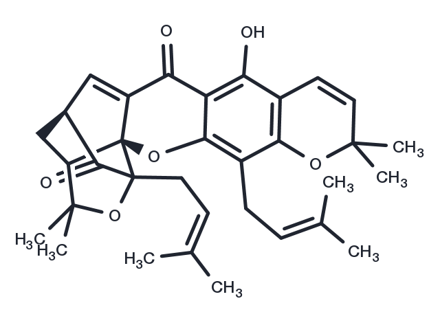 Deoxymorellin Chemical Structure