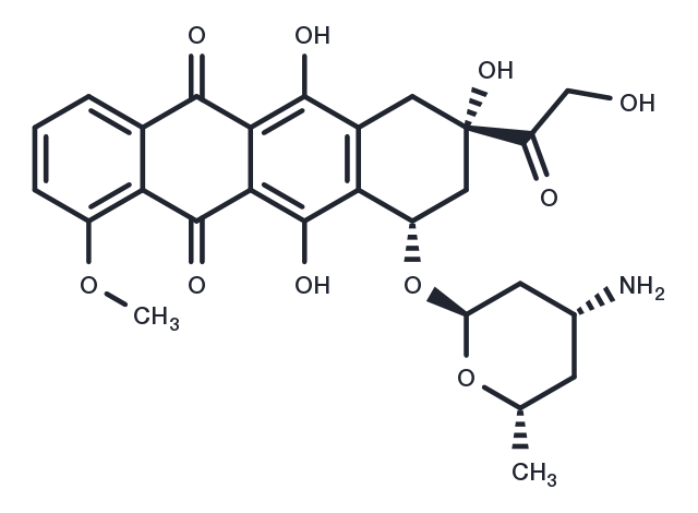 Esorubicin Chemical Structure
