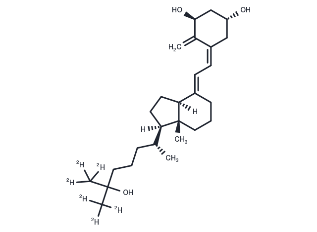 Calcitriol-d6 Chemical Structure