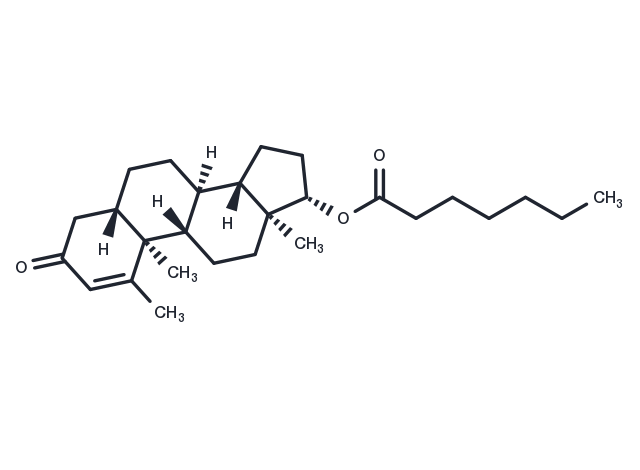 Methenolone enanthate Chemical Structure