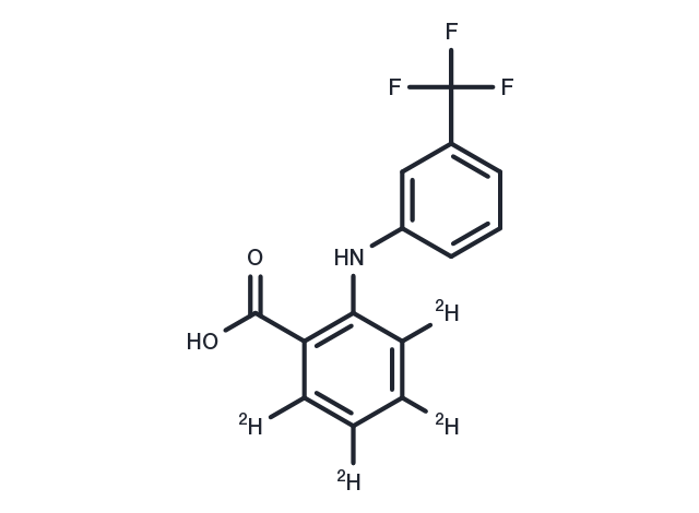 Flufenamic Acid-d4 Chemical Structure