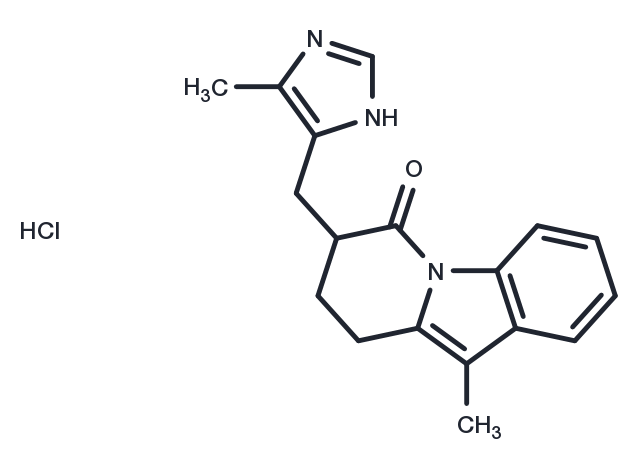 (±)-Fabesetron hydrochloride Chemical Structure