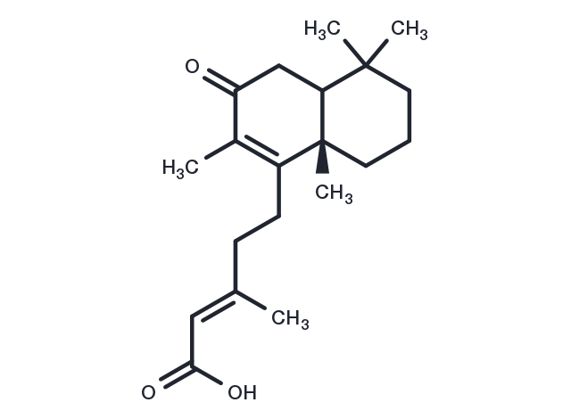 Rhinocerotinoic acid Chemical Structure