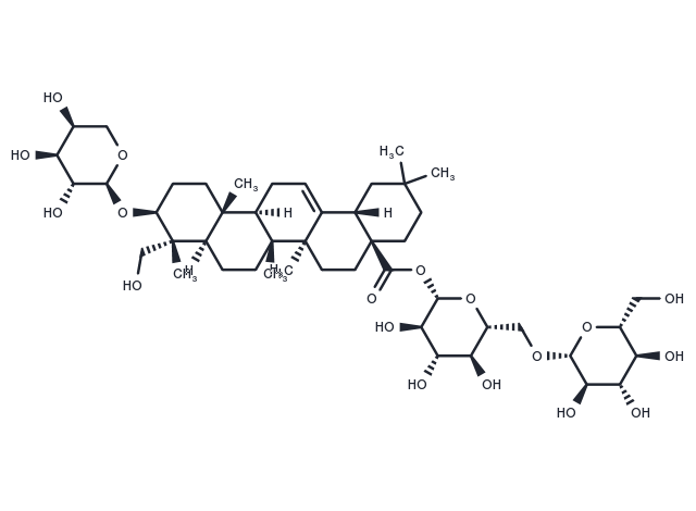 Asperosaponin VI Chemical Structure