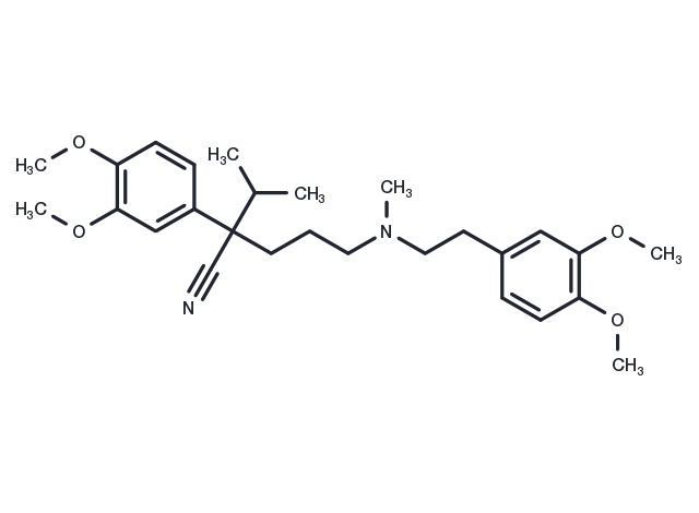 Verapamil Chemical Structure